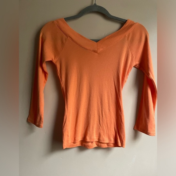 NWT Y2K Aeropostale tomboy fit long sleeve top size S twilight - Picture 4 of 6